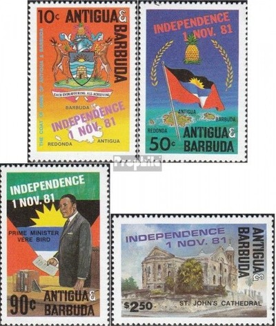 antigua and Barbuda 644-647 (complete.issue.) unmounted mint / never hinged 1981, Ebay, 