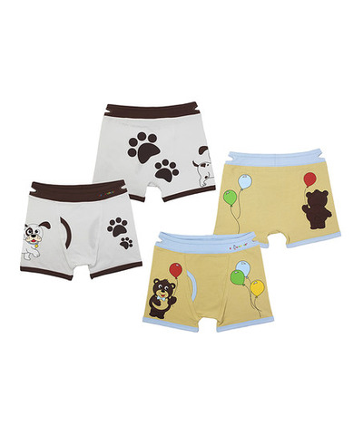 Dog & Bear Boxer Shorts Set - Toddler & Boys, Zulily, 