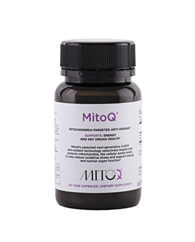 MitoQ Antioxidant Supplement - Advanced CoQ10 Ubiquinol Healthy Organ and Energy Support 60 Capsules, Amazon, 