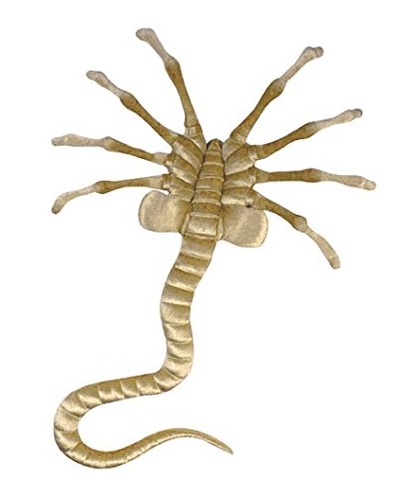 ThinkGeek Alien Facehugger Plush Toy - Cute and Cuddly, Poseable Fingers, He Just Wants To Give You a Kiss, Amazon, 