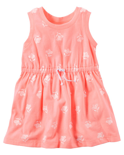 Baby Girl Neon Floral Jersey Dress | Carters.com, Carters, 
