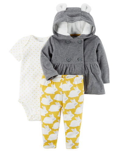Baby Girl 3-Piece Little Jacket Set | Carters.com, Carters, 