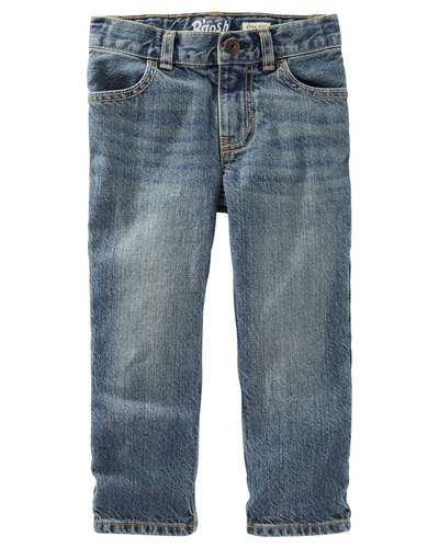Straight Jeans - Natural Indigo , OshKosh, 