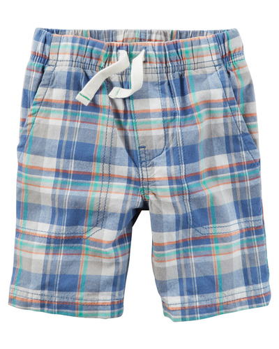Toddler Boy Pull-On Plaid Shorts | Carters.com, Carters, 