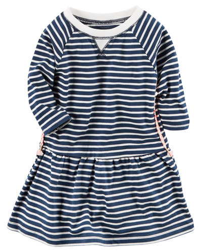 Toddler Girl Striped Jersey Dress | Carters.com, Carters, 