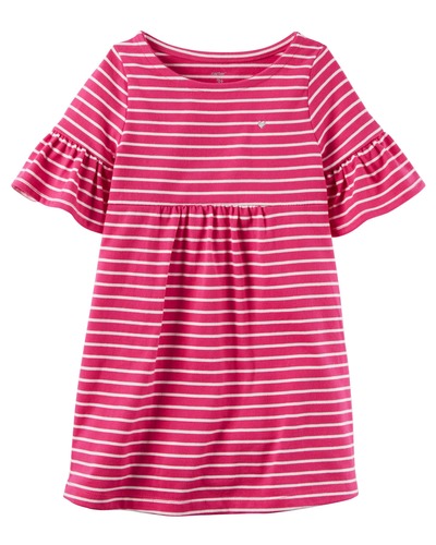 Kid Girl Bell Sleeve Striped Dress | Carters.com, Carters, 