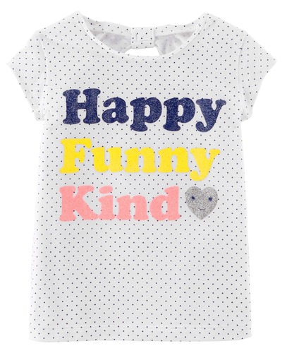 Toddler Girl Happy Funny Kind Jersey Tee | Carters.com, Carters, США