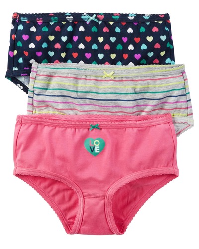 Toddler Girl 3-Pack Stretch Cotton Undies | Carters.com, Carters, США