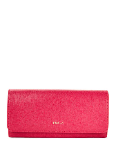 FURLA Gloss Saffiano XL Bifold Wallet, c21stores, 