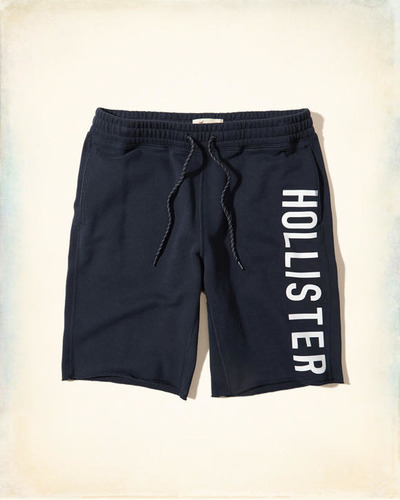 Hollister Cali Longboard Fit Fleece Jogger Shorts, Hollisterco, 