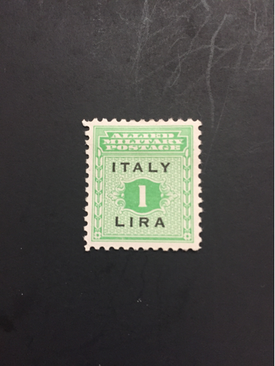 *AMG ISSUES (Italy) #1N6*, HipStamp, 