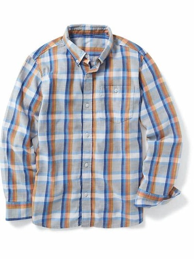 Twill Button-Down Shirt for Boys, OldNavy, 