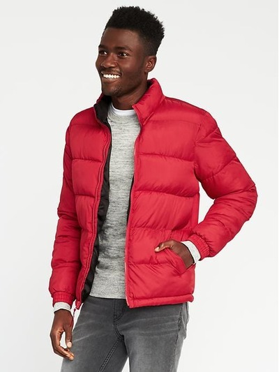 Quilted Water-Resistant Frost-Free Jacket for Men, GAP, 