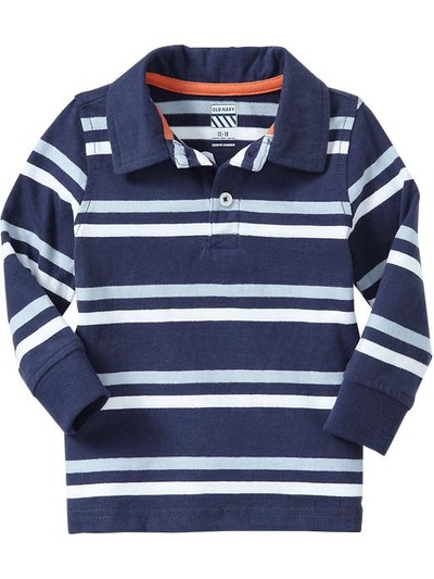 Striped Jersey Polos for Baby, OldNavy, 
