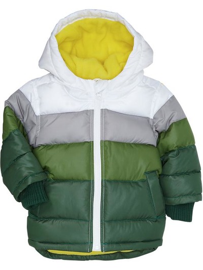 Frost-Free Color-Block Jackets for Baby, OldNavy, 