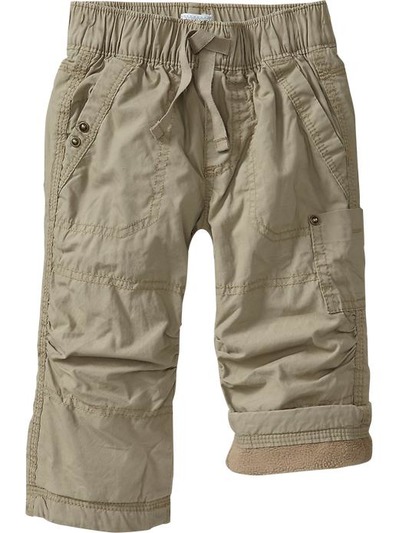 Fleece-Lined Pants for Baby, OldNavy, 