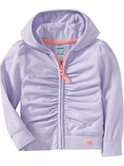 Ruched-Front Hoodies for Baby, OldNavy, 