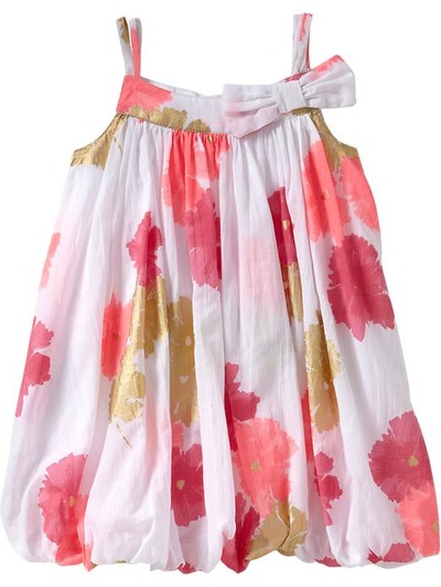 Floral-Print Bubble Dresses for Baby, OldNavy, 