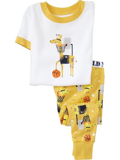 Giraffe-Basketball PJ Sets for Baby, OldNavy, 