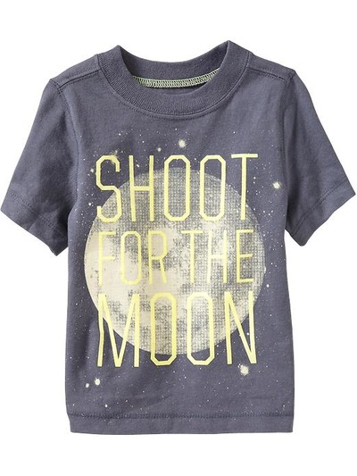 "Shoot for the Moon" Tees for Baby, OldNavy, 