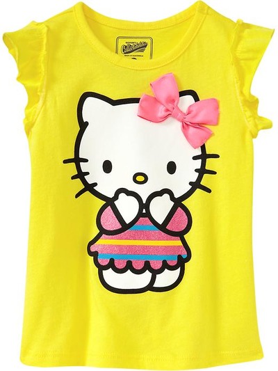 Hello Kitty Bow-Tie Tees for Baby, OldNavy, 