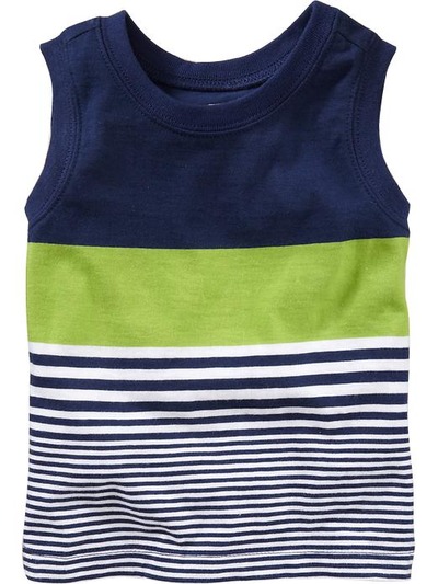 Striped Muscle Tees for Baby, OldNavy, 