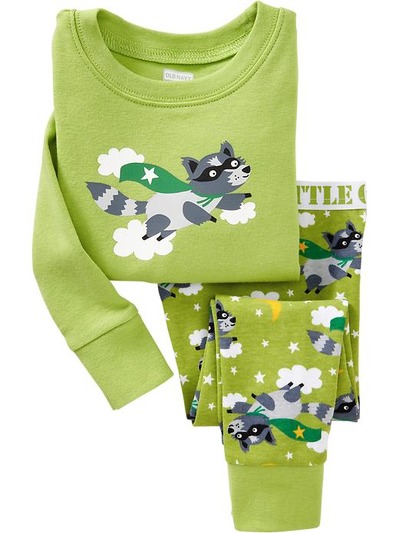 Raccoon-Superhero PJ Sets for Baby, OldNavy, 