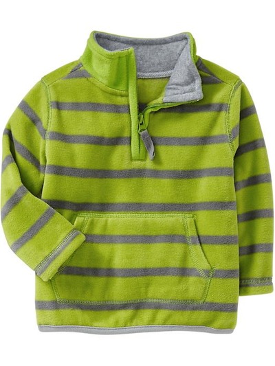 Micro Performance Fleece 1/2-Zip Pullovers for Baby, OldNavy, 