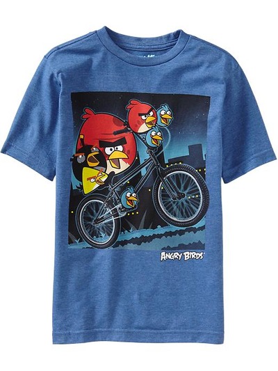 Boys Angry Birds� Graphic Tees, OldNavy, 