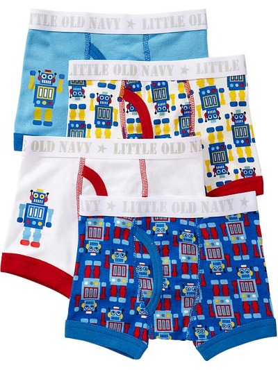 Graphic Brief 4-Packs for Baby, OldNavy, 