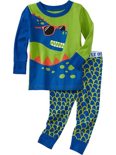 Dino-Graphic PJ Sets for Baby, OldNavy, 