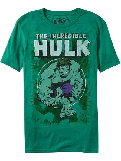 Men's Marvel Comics� The Incredible Hulk Tees, OldNavy, 