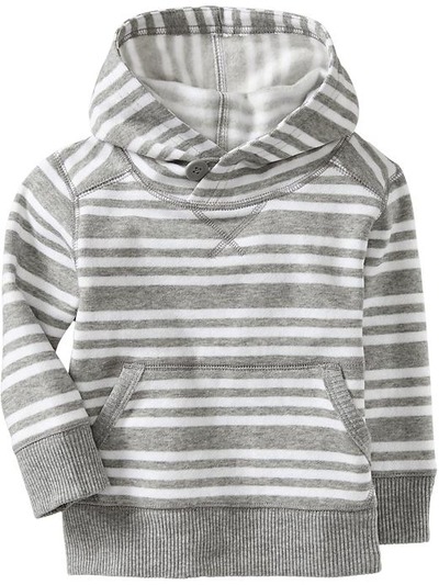 Striped Pullover Fleece Hoodies for Baby, OldNavy, 