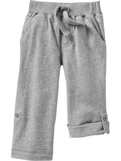 Button-Tab Jersey Pants for Baby, OldNavy, 