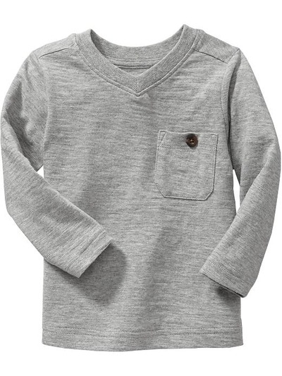 V-Neck Pocket Tees for Baby, OldNavy, 