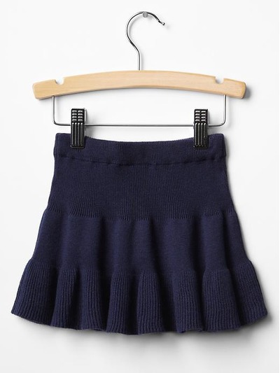 Ribbed sweater skirt, GAP, 