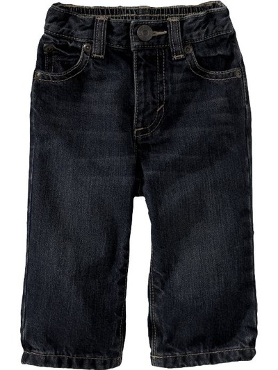Regular Fit Dark-Wash Jeans for Baby, OldNavy, 