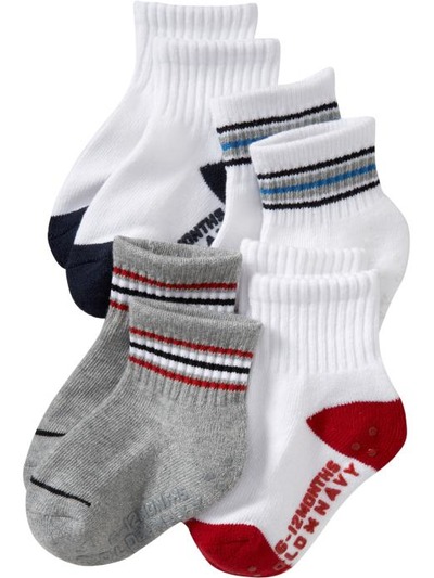 Sport-Sock 4-Packs for Baby, OldNavy, 