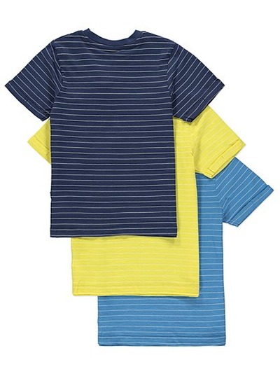 3 Pack Assorted T-shirts, direct.asda, 