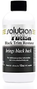 Solution Finish Black Plastic & Vinyl Plastic Trim Restorer - Car and Truck Polish - 12 oz, Amazon, США