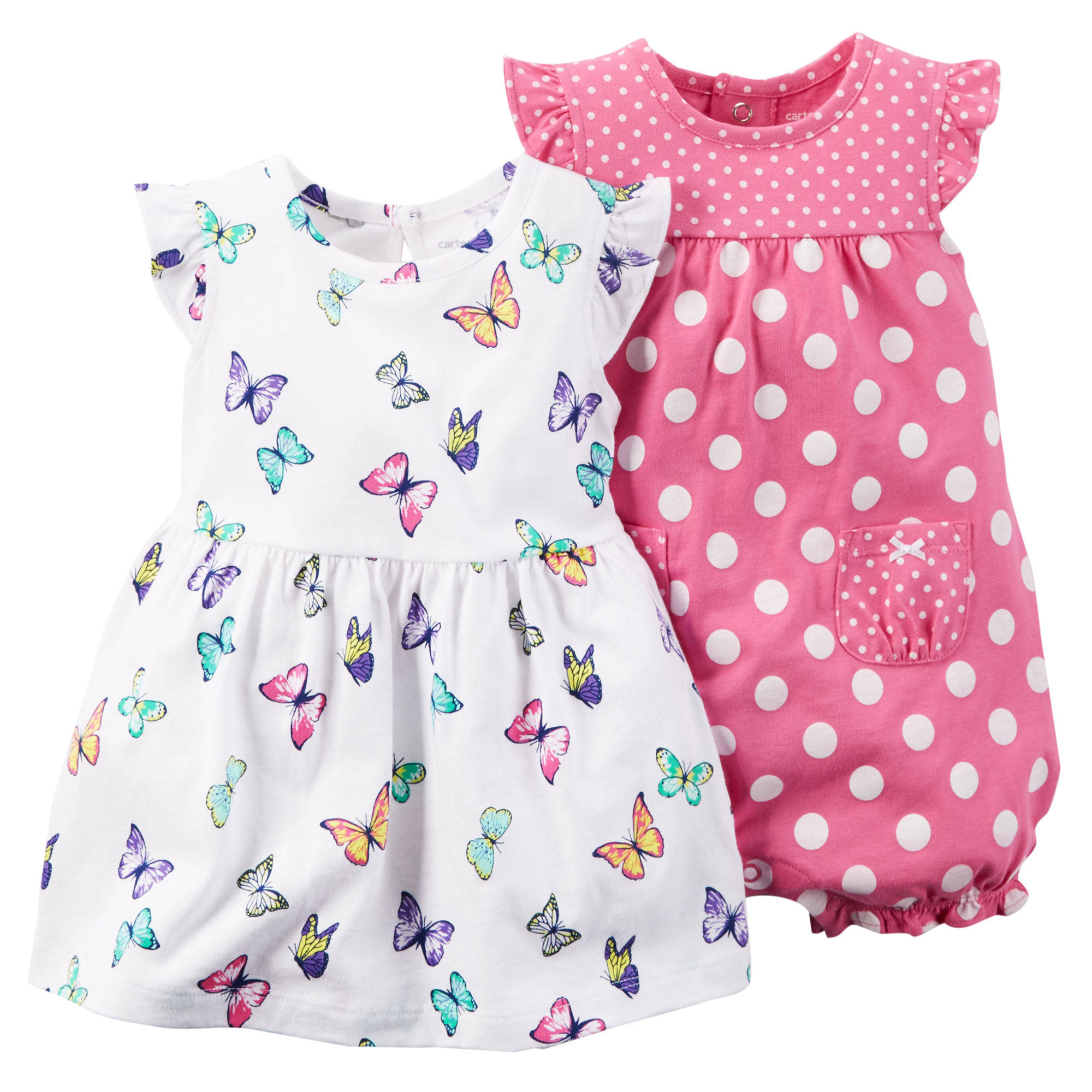 Платье для девочки 6 месяцев. Ромпер Картерс для девочки. Песочник Картерс розовый с бабочками. Carters 24 комплект. Детская одежда для малышей.