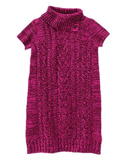 Marled Cable Sweater Dress, Crazy8, США